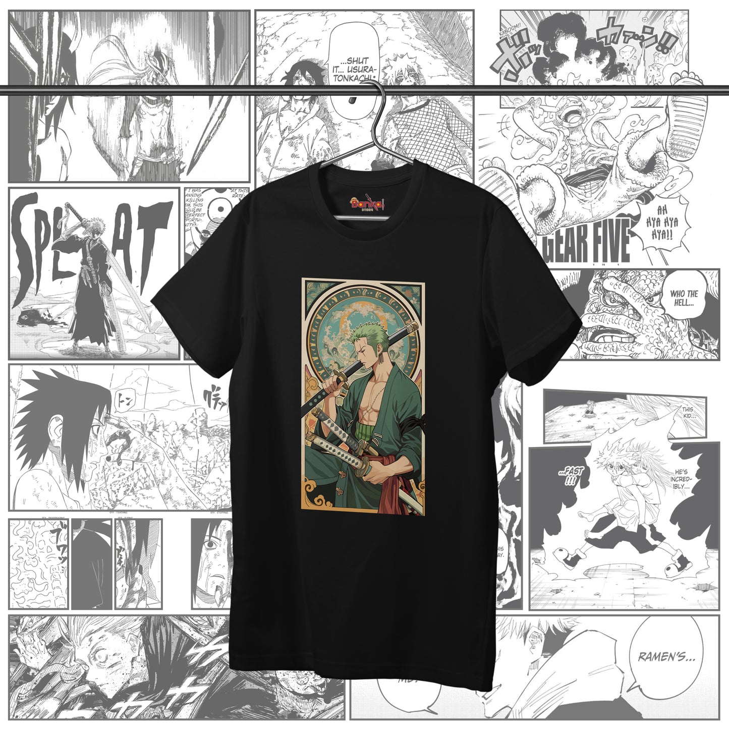 T-shirt OnePiece - Zoro Tela Giapponese