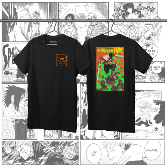 T-Shirt Chainsaw Man Pochita
