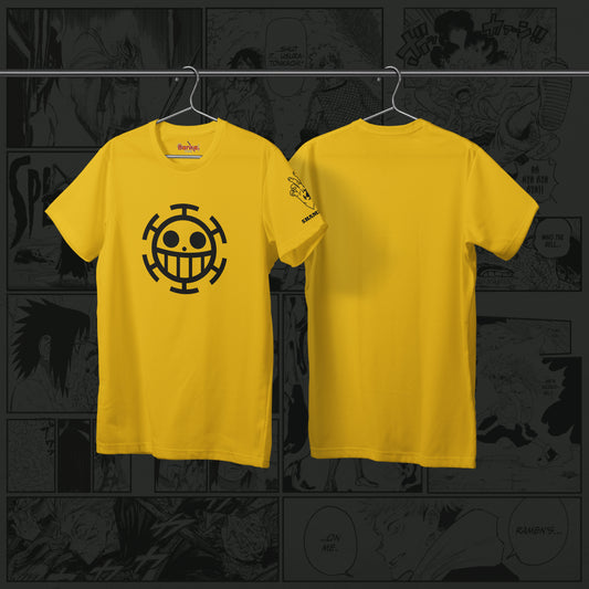 T-Shirt Logo Trafalgar Law (Flocked)